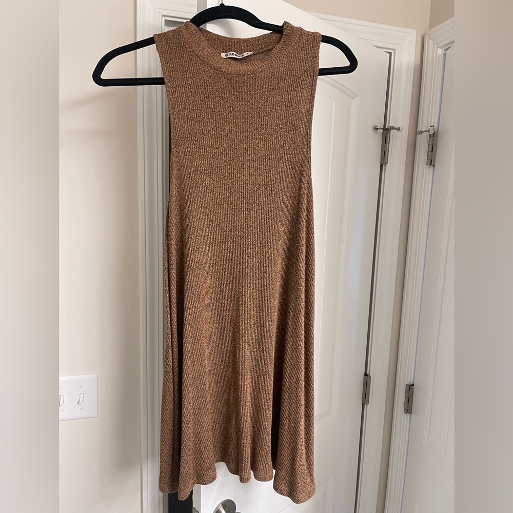 Brown Sweater Dress